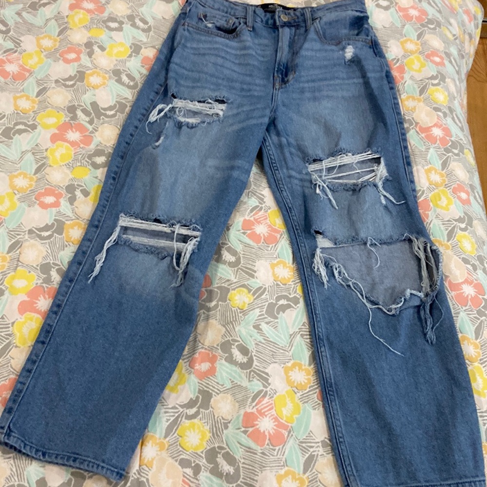 Hollister California Ultra High Rise Vintage Straight Jeans